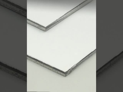 Op maat gemaakte aluminiumcomposite-paneel Antistaatische 0,4 cm externe composiet gevel
