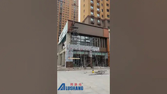 Buitenmuur #aluminiumcompositepanel Hoe kan ACP kleine ruimtes op een visuele manier opblazen?