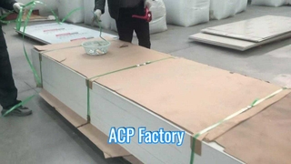 Duurzame PE/PVDF gecoate aluminium composietplaat voor architectonische projecten