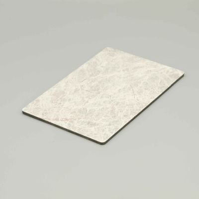 Reflectieve bekleding Aluminiumcomposite paneel 0.03 mm tot 0.6 mm Acp plaat marmeren ontwerp