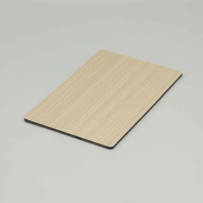 Houten korrel aluminium composiet paneel (ACP) voor binnen- en buitendecoratie - aangepaste maten
