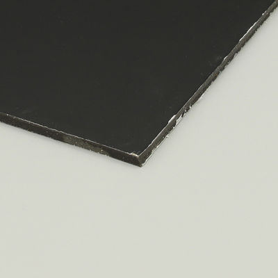 Donkere koffie Aluminium Composite Panel Voor de bouw Gebouw Decoratie 4MM 1.22*2.44m ACM ACP wanddekoratie materiaal