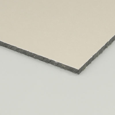 Leverancier Normaal Gery Aluminium Composite Panel Voor Bouw Gebouw Decoratie 4MM 1.22*2.44m