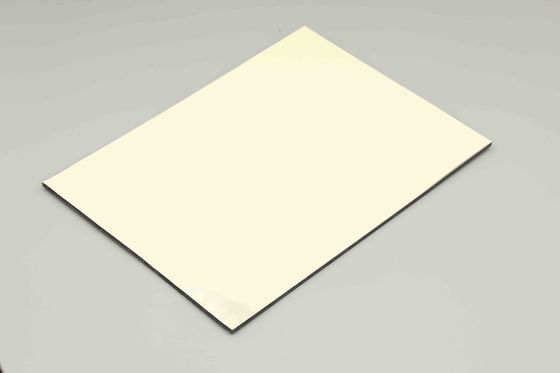 Plattformen voor het weergeven van ivoor, composietpanelen, bekleding, industriële acp-plaat voor de buitenkant