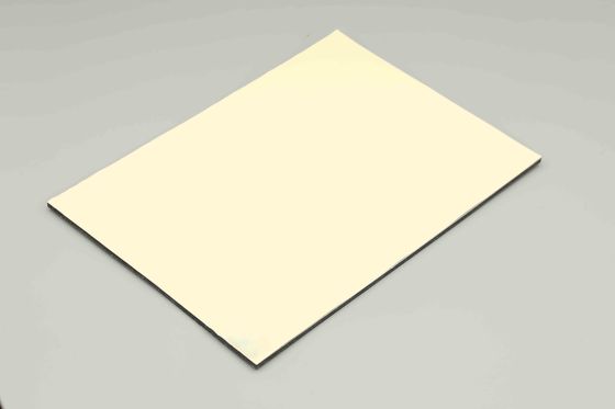 Milky PE Aluminium Composite Panel 2 mm - 6 mm Dik Decoratie Acp Muurbekleding