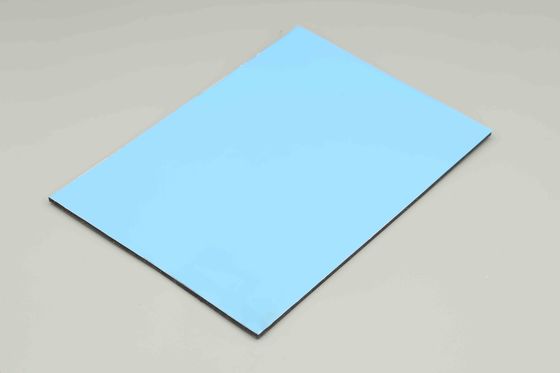 Sky Blue Indoor Acp Plaat Gebouw Decoratie 4mm Buiten Muurbekleding 48in X 96in