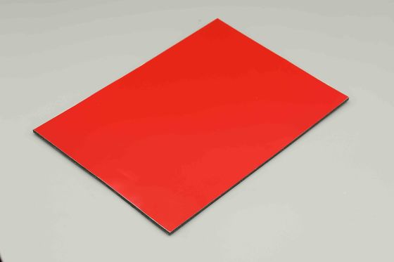 4mm 1,22 x 2,44m PE Aluminium Composite Panel Balkons Acp Scheidingswand