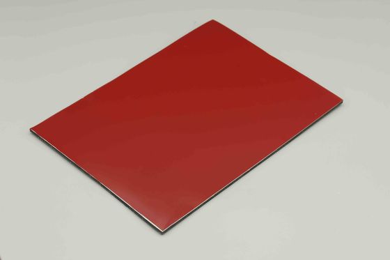 3mm 1.22*2.44m Rood Koffie Aluminium Composite Panel voor binnen- en buitengebouw decoratie