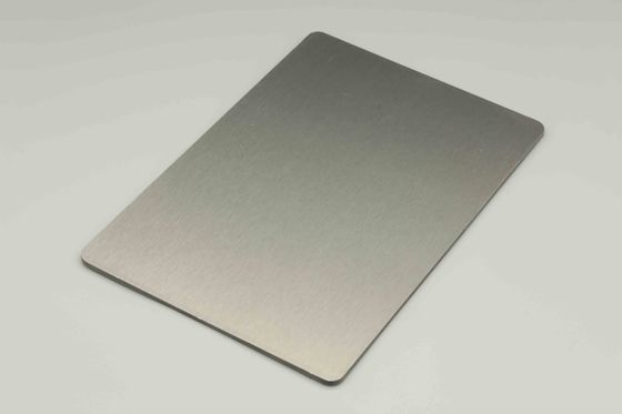 Leverancier Normaal Gery Aluminium Composite Panel Voor Bouw Gebouw Decoratie 4MM 1.22*2.44m