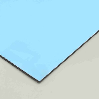 PVDF Sea Blue PE Aluminium Composite Panel 4x8 Platen 4MM Constructie Gebouw Buitenmuren