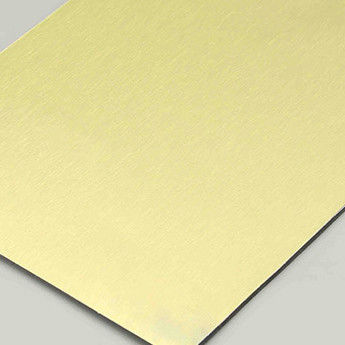 Muur 0,3 cm geborsteld aluminium samengesteld paneel Beton bekleding Aluminium samengesteld paneel plaat