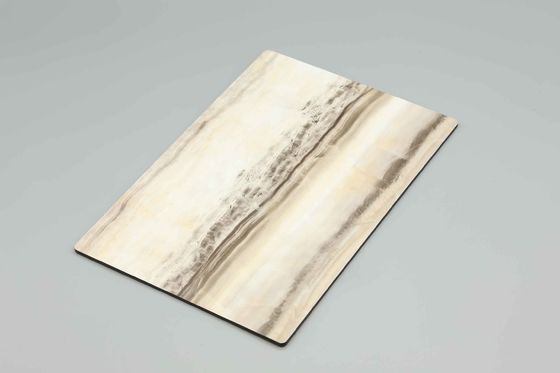 Krasbestendig marmer aluminium composiet paneel