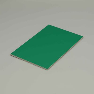 Groen 1.50X2.44M Extra Breedte Grootte Aluminium Composite Panel Voor Deconstructie Gebouw Decoratie 4MM