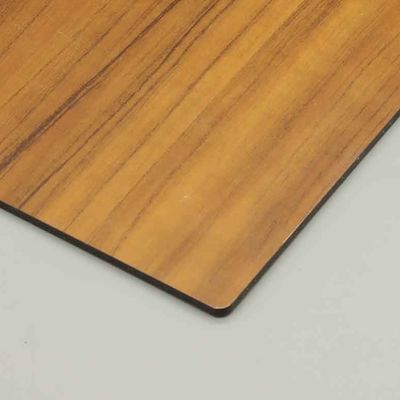 350 mm tot 5800 mm Houtgraan Aluminium Composite Panel Aluminium Composite Panel