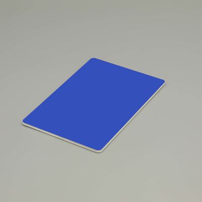 B1 Brandvrije zeeblauwe aluminium composietpaneel.
