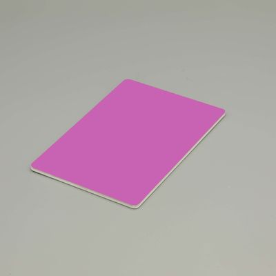 1220 x 2440 mm Rose Madder Acm Composite materiaal waterdicht 6 mm Acp-plaat