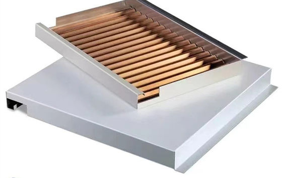 Geperforeerde patronen 1,5 mm Gepoetste aluminium fineer Buitenmuur bekleding Aluminium platen