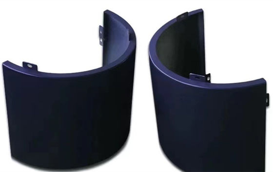 Deksel voor externe apparatuur Anti-multiple Erosie bloemontwerpen Aluminium Gevel geanodiseerd Gecoat anti-statisch Buitenmuurinstallatie