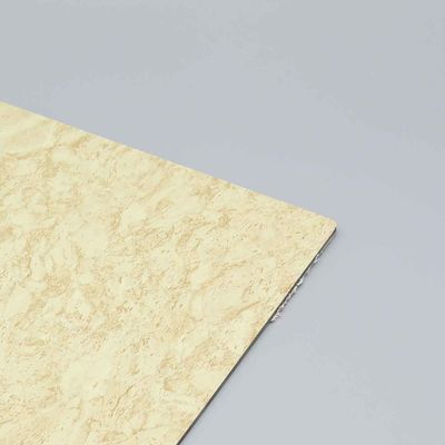 Natuursteenlook PVDF Aluminium Composietpaneel | 20 jaar weerbestendige gevelbekleding