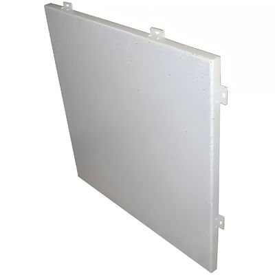 Lichtgewicht weerbestendige aluminium fineer residentiële aluminium metaalplaat op maat