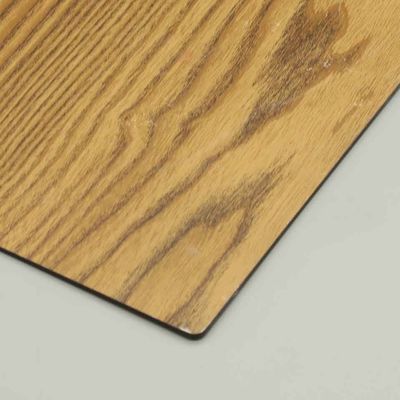 Schramvast eikenhout Graan brandwerend aluminiumcomposite panel 4 mm