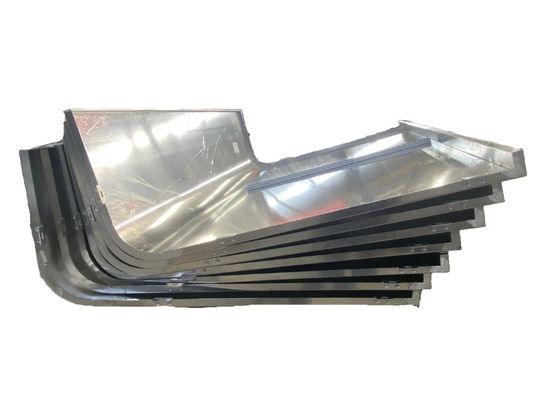 Bouwverpakking Cylinder Erosiebestendige buigplaat gebogen type Aluminium veneer Fluorkoolstof bekleed anti-statische buitenmuurinstallatie