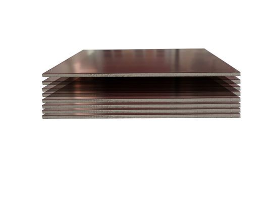 Rood Matte Acp PE Aluminium Composite Panel AA Kwaliteit Lichtgewicht Duurzaam Materiaal Voor Wand Decoratie Aluminium Dubbele Huid 0.11mm