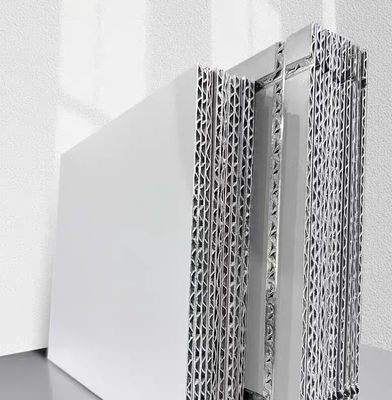 Brandbestendige aluminium gegolfde platen voor langdurige buitenwanddecoratie in gebouwen