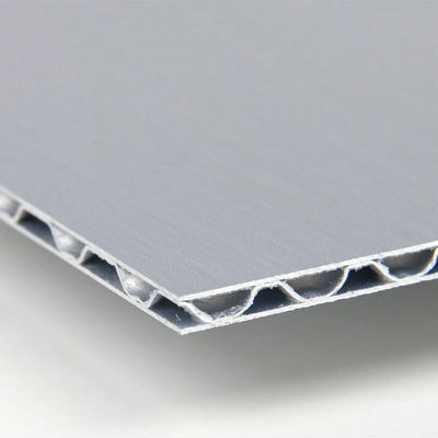 Moderne brandveiligheid Aluminium gegolfde platen voor de buitenkant van gebouwen Makkelijk schoon te maken