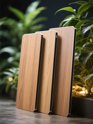 Houten Aluminium Composiet Paneel Hoge Impact Houtnerf ACP Plaat Weerbestendig voor Kantoorgevels Platform Bekleding