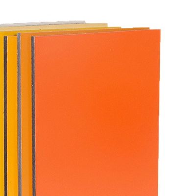 4 mm dik PVDF aluminium composiet paneel 1220x2440 mm Sterk weerbestendig